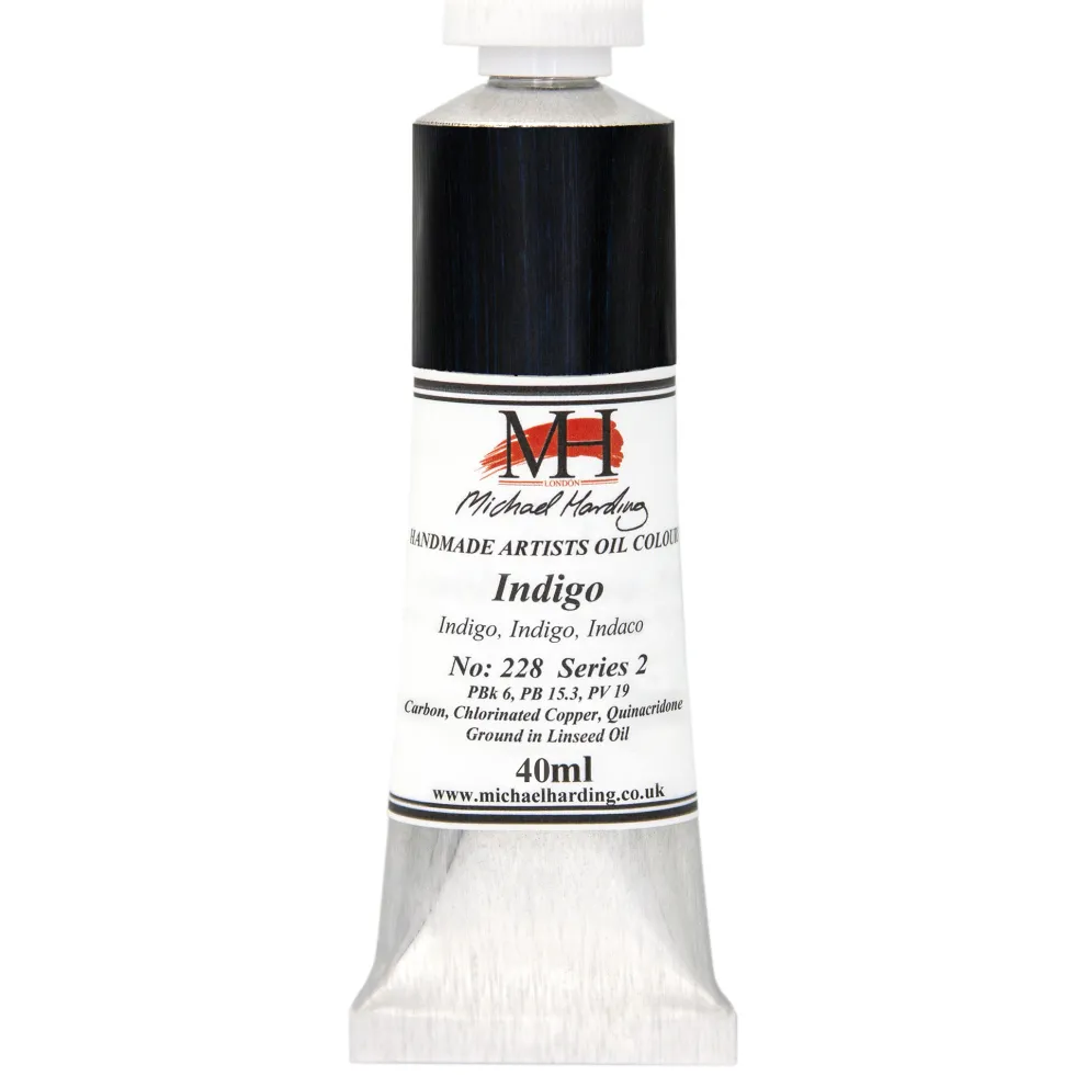 Farba olejna - Michael Harding - 228, Indigo, 40 ml