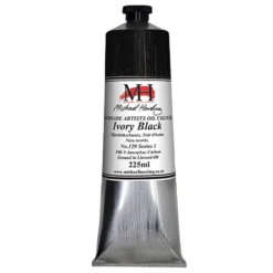 Farba olejna - Michael Harding - 129 Ivory Black 225 ml