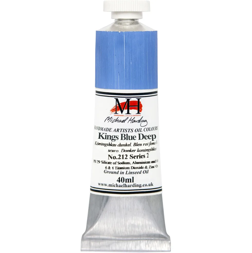 Farba olejna - Michael Harding - 212, Kings Blue Deep, 40 ml