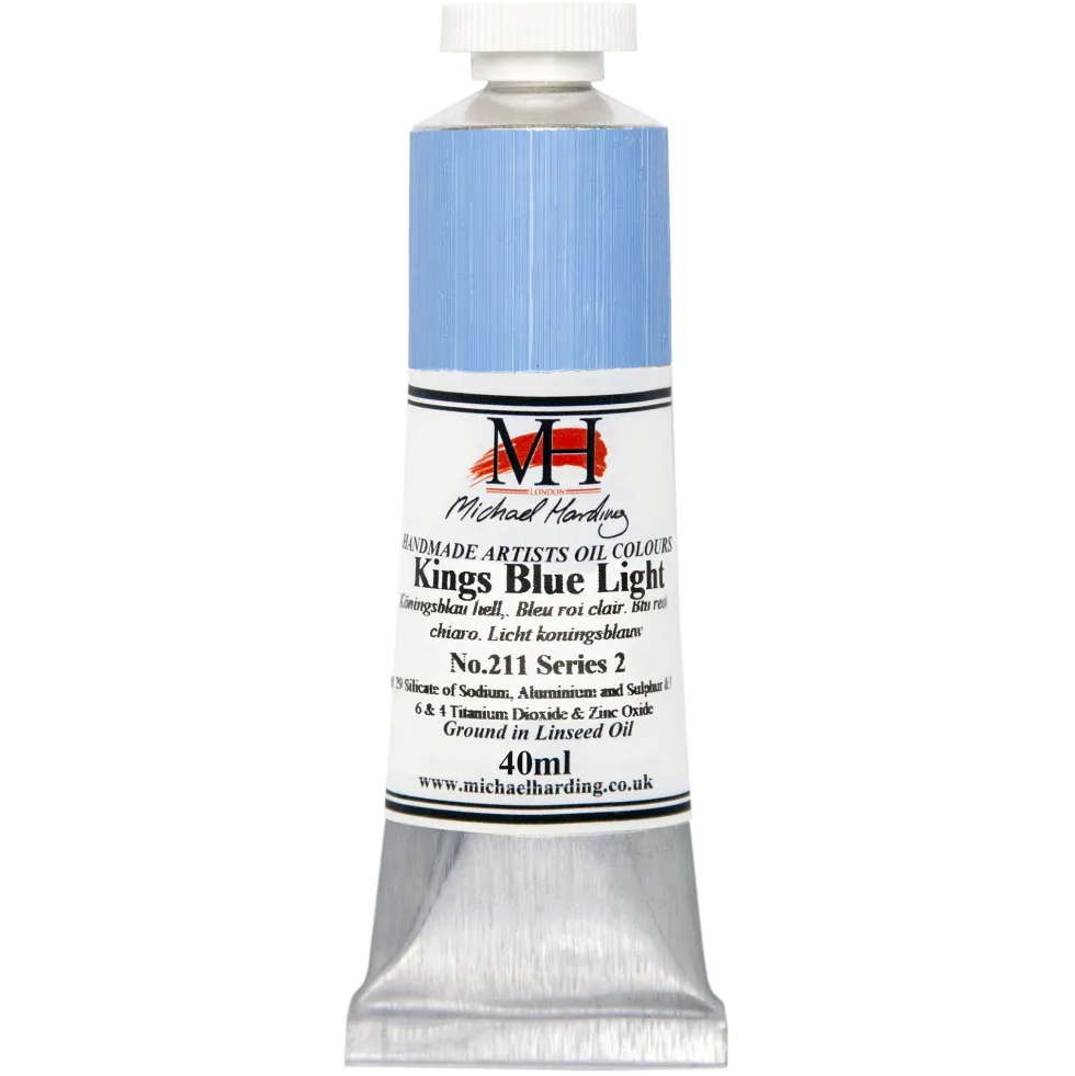 Farba olejna - Michael Harding - 211, Kings Blue Light, 40 ml