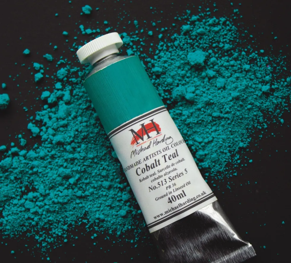 Farba olejna - Michael Harding - 512, Lead Tin Yellow Light, 40 ml