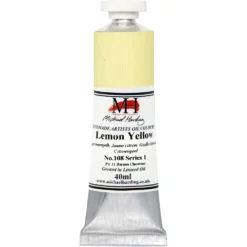 Farba olejna - Michael Harding - 108, Lemon Yellow, 40 ml