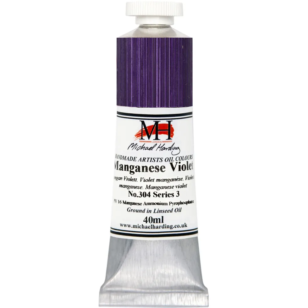 Farba olejna - Michael Harding - 304, Manganese Violet, 40 ml