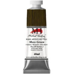 Farba olejna - Michael Harding - 239, Moss Green, 40 ml