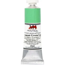 Farba olejna - Michael Harding - 215, Permanent Green Light, 40 ml