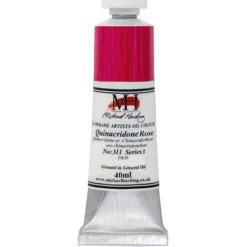 Farba olejna - Michael Harding - 311, Quinacridone Rose, 40 ml