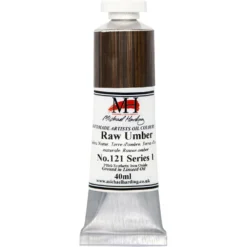 Farba olejna - Michael Harding - 121, Raw Umber, 40 ml
