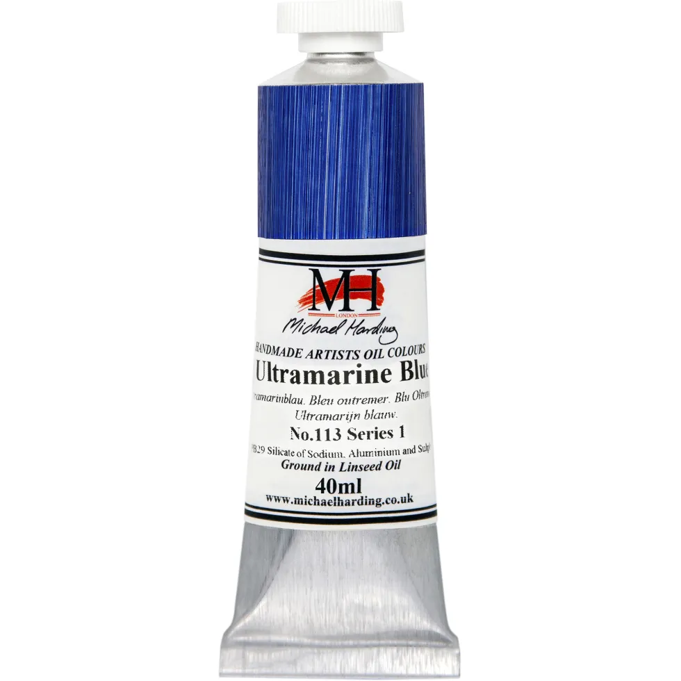 Farba olejna - Michael Harding - 113, Ultramarine Blue, 40 ml