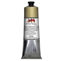 Farba olejna - Michael Harding - 117 Unbleached Titanium Dioxide 225 ml