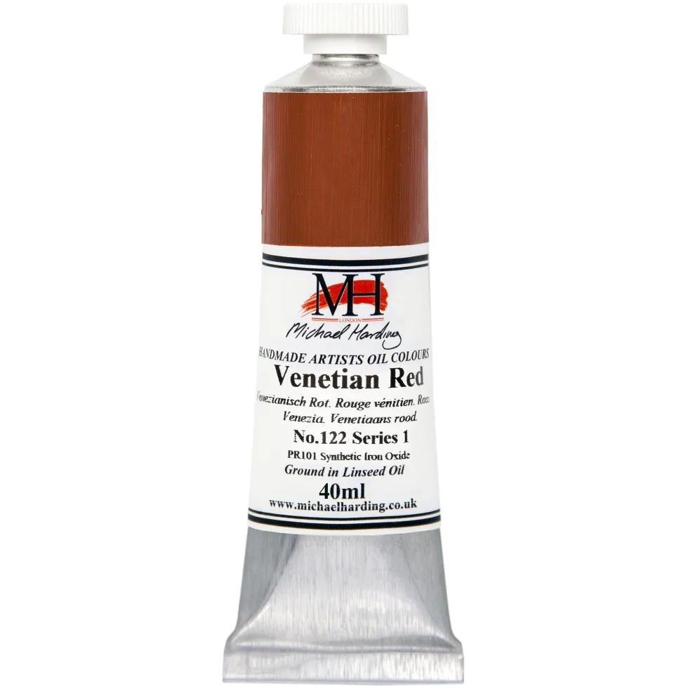 Farba olejna - Michael Harding - 122, Venetian Red, 40 ml