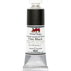 Farba olejna - Michael Harding - 135, Vine Black, 40 ml