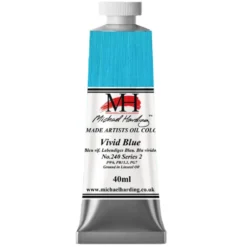 Farba olejna - Michael Harding - 240, Vivid Blue, 40 ml