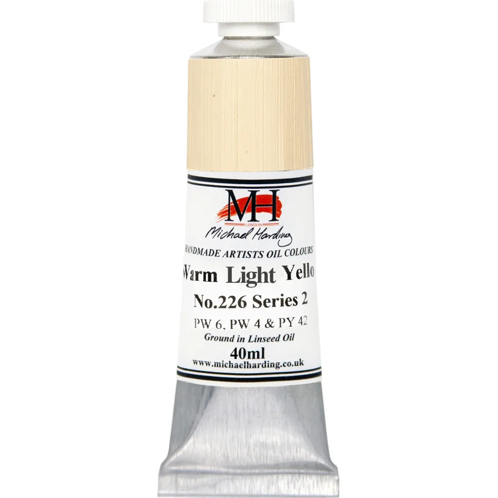 Farba olejna - Michael Harding - 226, Warm Light Yellow, 40 ml