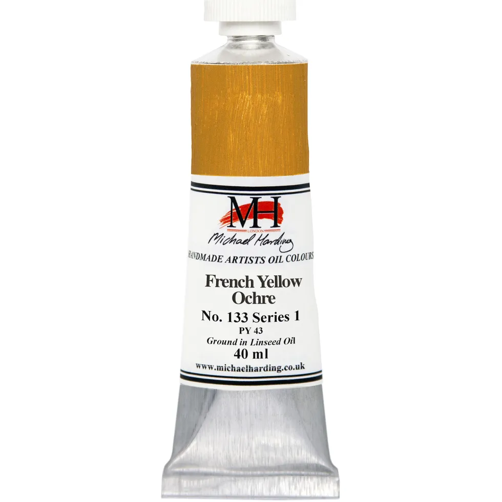 Farba olejna - Michael Harding - 119, Yellow Ochre, 40 ml
