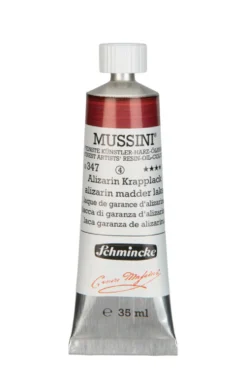 Farba olejna Mussini - Schmincke - 347, Alizarin Madder Lake, 35 ml