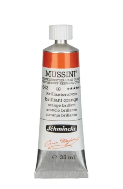 Farba olejna Mussini - Schmincke - 243, Brilliant Orange, 35 ml