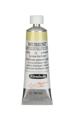 Farba olejna Mussini - Schmincke - 224, Brilliant Yellow Light, 35 ml