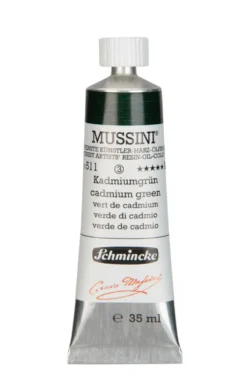 Farba olejna Mussini - Schmincke - 511, Cadmium Green, 35 ml