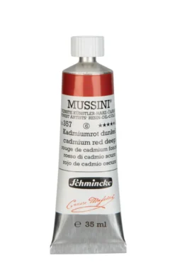 Farba olejna Mussini - Schmincke - 357, Cadmium Red Deep, 35 ml