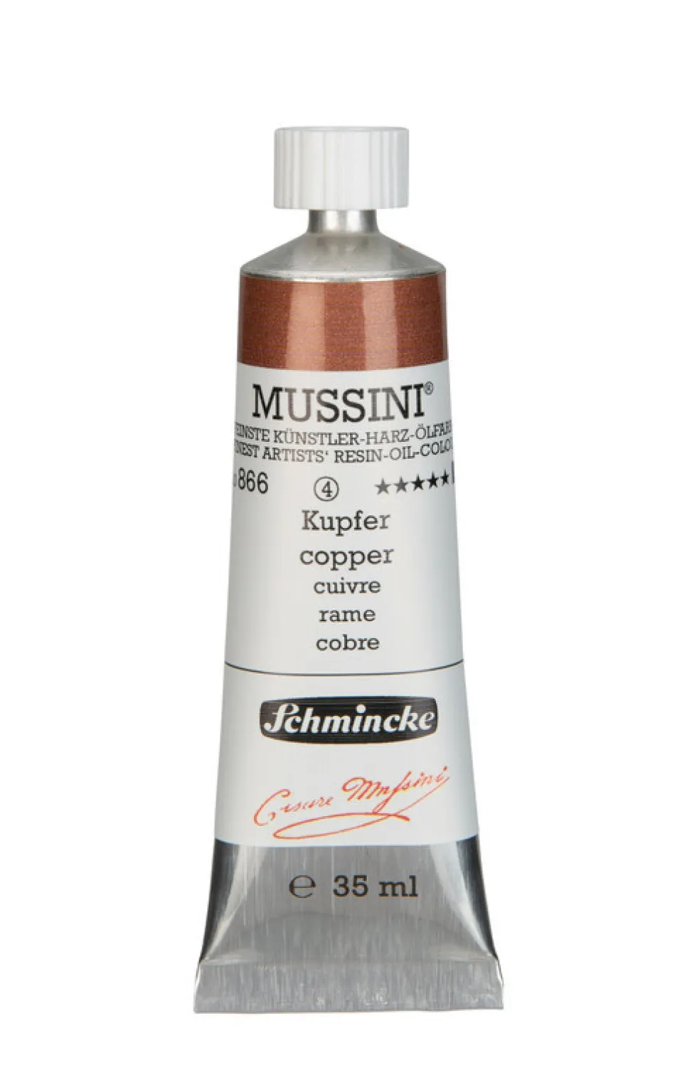 Farba olejna Mussini - Schmincke - 866, Copper, 35 ml