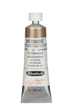 Farba olejna Mussini - Schmincke - 864, Gold Bronze, 35 ml