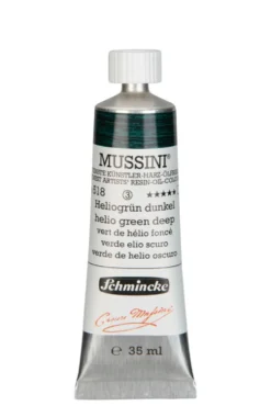 Farba olejna Mussini - Schmincke - 518, Helio Green Deep, 35 ml