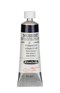 Farba olejna Mussini - Schmincke - 494, Indigo Blue, 35 ml
