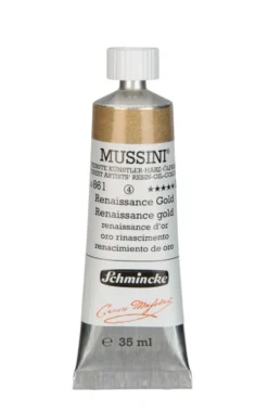 Farba olejna Mussini - Schmincke - 861, Renaissance Gold, 35 ml