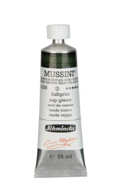 Farba olejna Mussini - Schmincke - 526, Sap Green, 35 ml
