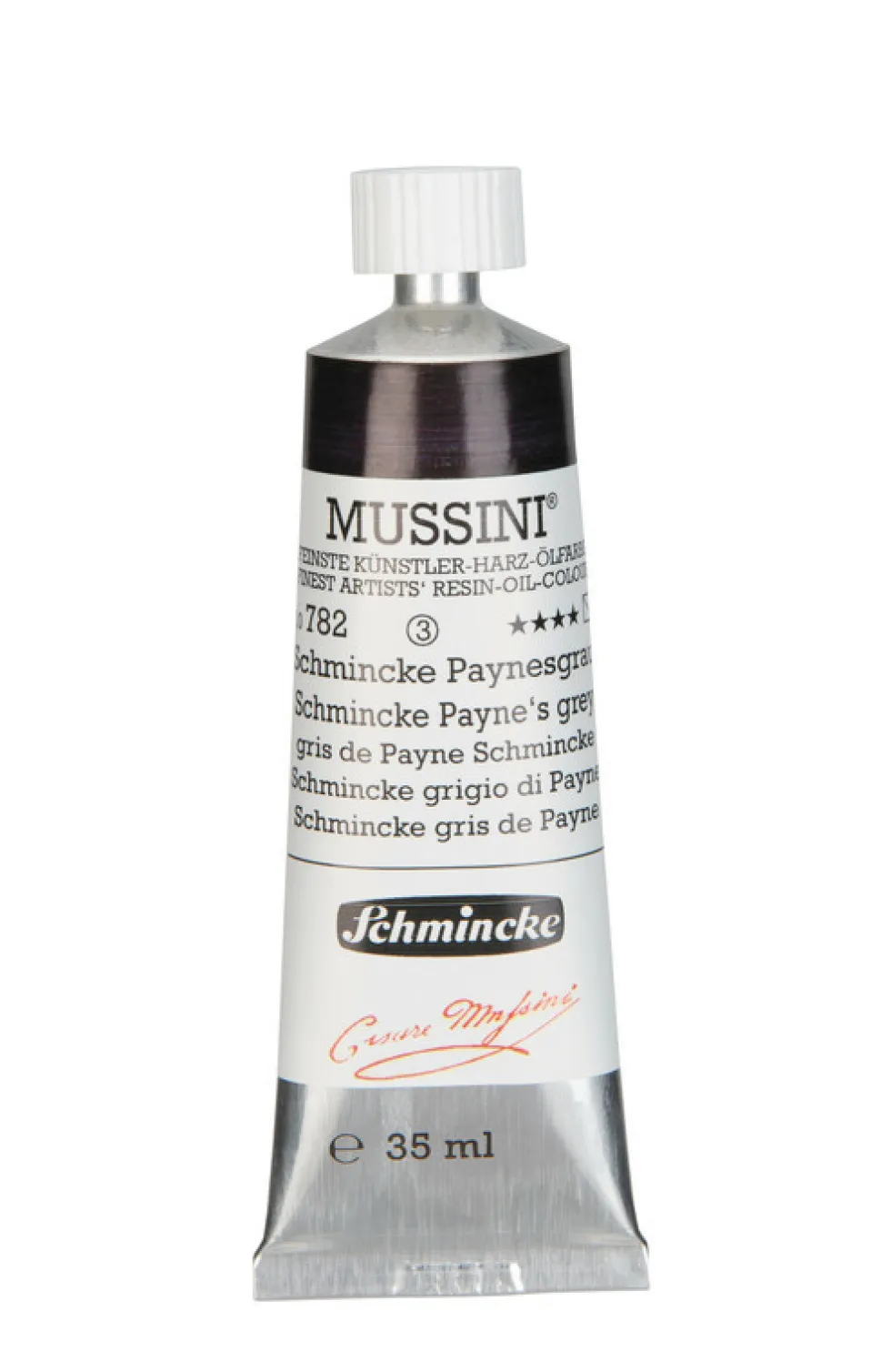 Farba olejna Mussini - Schmincke - 782, Schmincke Payne's Grey, 35 ml