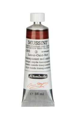 Farba olejna Mussini - Schmincke - 365, Transparent Red Oxide, 35 ml