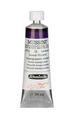 Farba olejna Mussini - Schmincke - 473, Transparent Violet, 35 ml