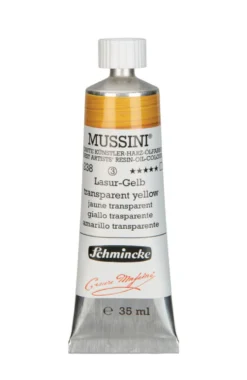 Farba olejna Mussini - Schmincke - 238, Transparent Yellow, 35 ml