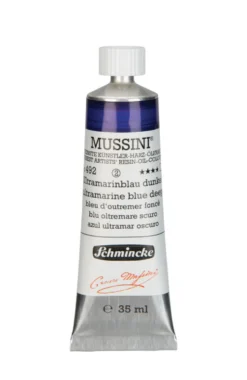 Farba olejna Mussini - Schmincke - 492, Ultramarine Blue Deep, 35 ml