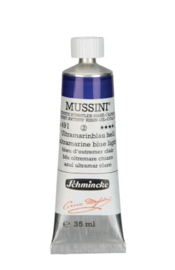 Farba olejna Mussini - Schmincke - 491, Ultramarine Blue Light, 35 ml