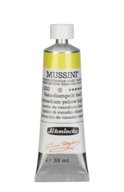 Farba olejna Mussini - Schmincke - 220, Vanadium Yellow Light, 35 ml