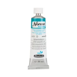 Farba olejna Norma Blue - Schmincke - 425, Cobalt Turquoise Hue, 35 ml