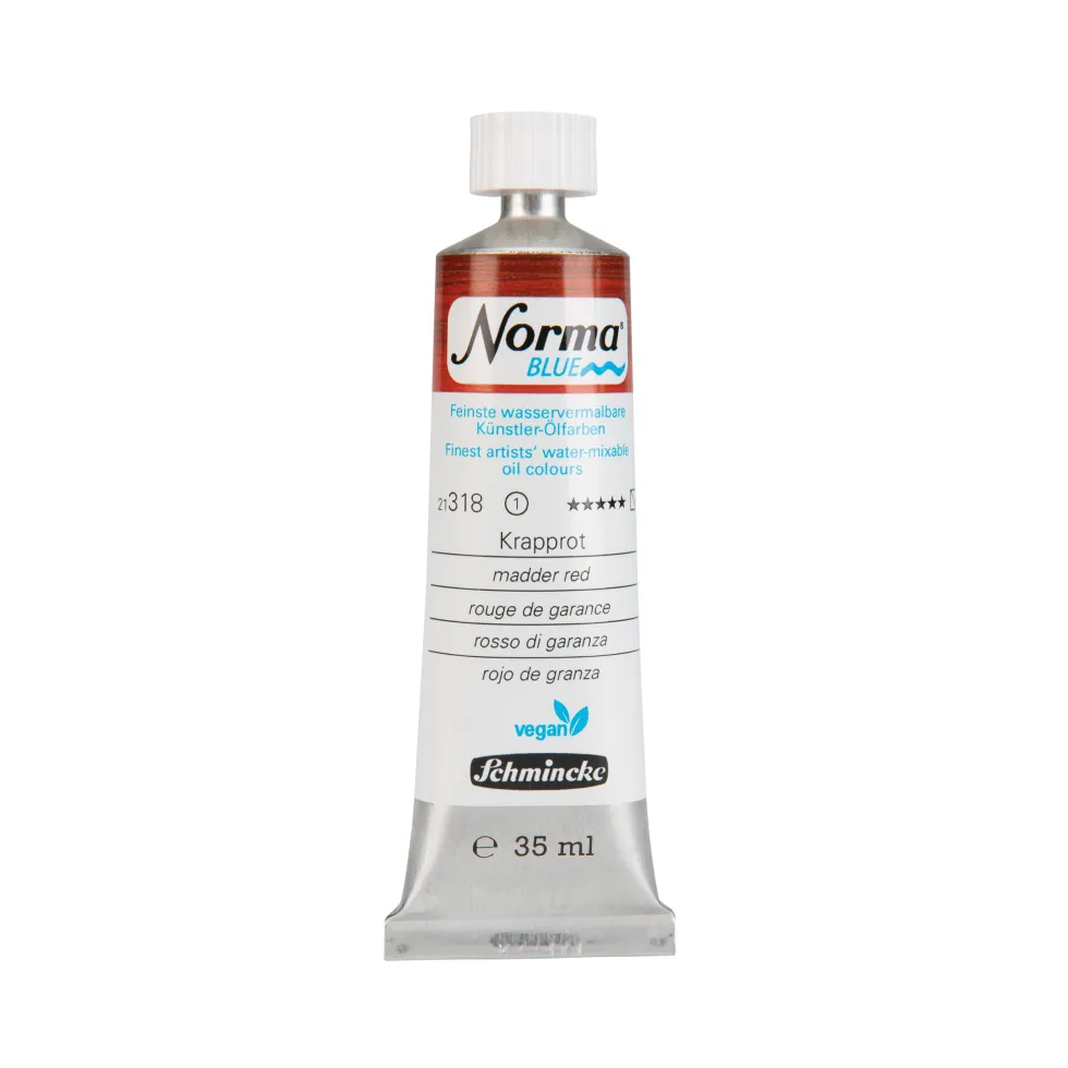 Farba olejna Norma Blue - Schmincke - 318, Madder Red, 35 ml