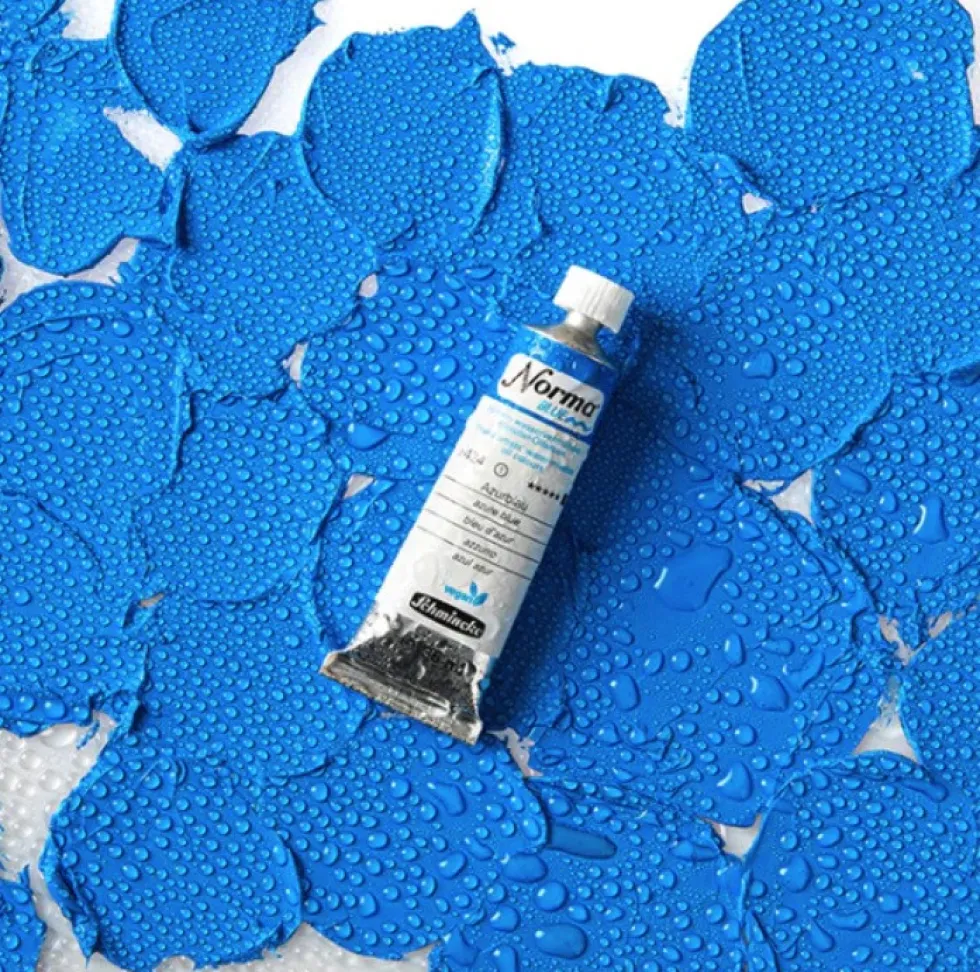 Farba olejna Norma Blue - Schmincke - 610, Natural Burnt Sienna, 35 ml