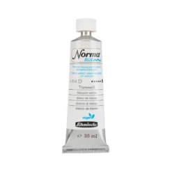 Farba olejna Norma Blue - Schmincke - 114, Titanium White, 35 ml