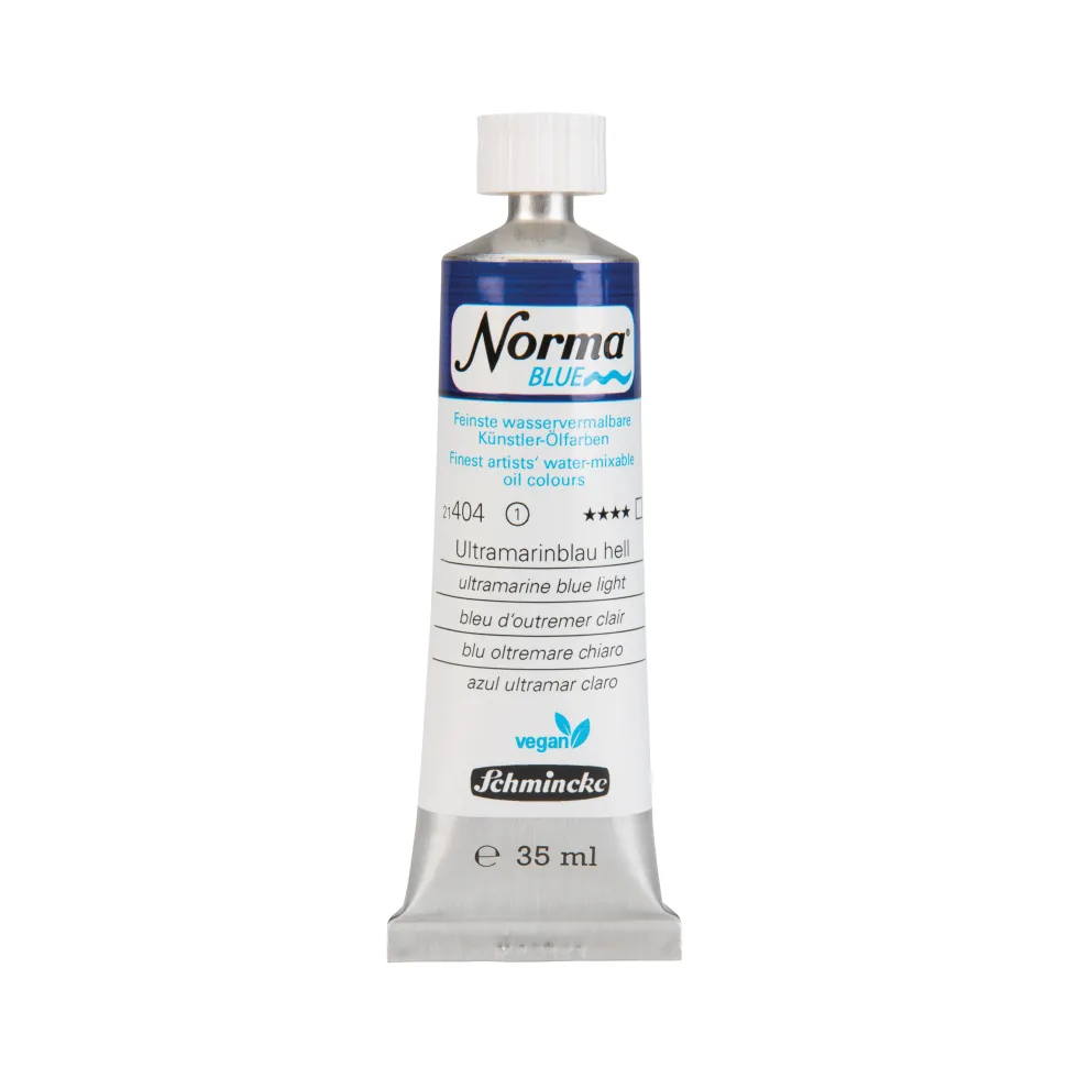 Farba olejna Norma Blue - Schmincke - 404, Ultramarine Blue Light, 35 ml