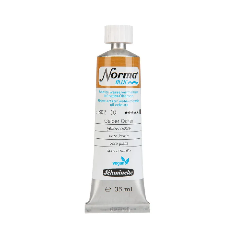 Farba olejna Norma Blue - Schmincke - 602, Yellow Ochre, 35 ml