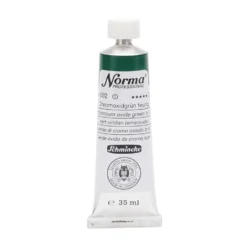 Farba olejna Norma Professional - Schmincke - 502, Chromium Oxide Green Brill., 35 ml