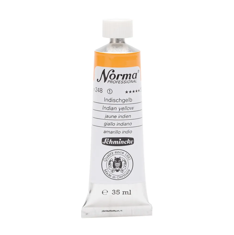 Farba olejna Norma Professional - Schmincke - 248, Indian Yellow, 35 ml