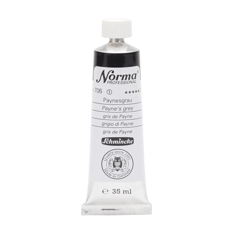 Farba olejna Norma Professional - Schmincke - 706, Payne's Grey, 35 ml