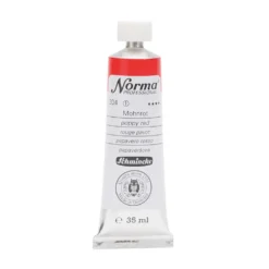 Farba olejna Norma Professional - Schmincke - 304, Poppy Red, 35 ml