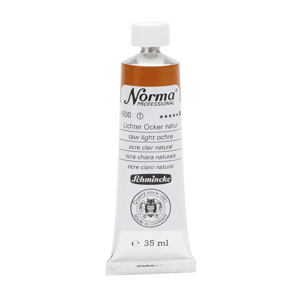 Farba olejna Norma Professional - Schmincke - 600, Raw Light Ochre, 35 ml