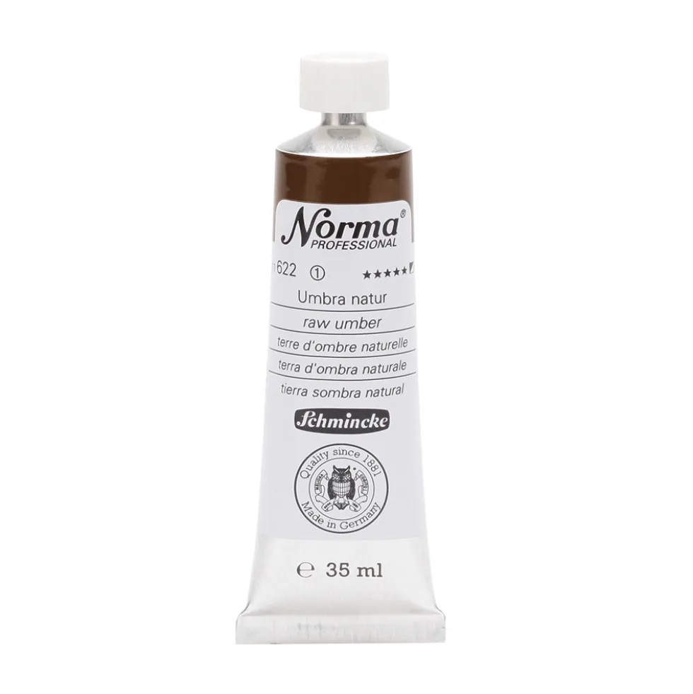 Farba olejna Norma Professional - Schmincke - 622, Raw Umber, 35 ml