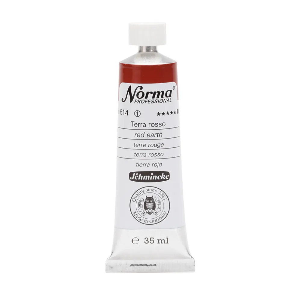 Farba olejna Norma Professional - Schmincke - 614, Red Earth, 35 ml