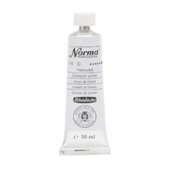 Farba olejna Norma Professional - Schmincke - 114, Titanium White, 35 ml